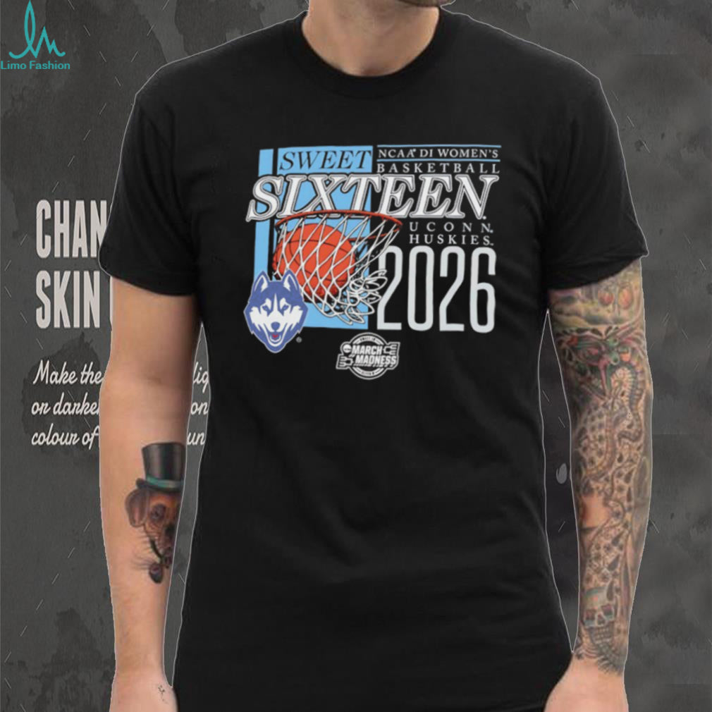 UConn Huskies NCAA Women’s Basketball Sweet SixT shirtn 2026 Shirt