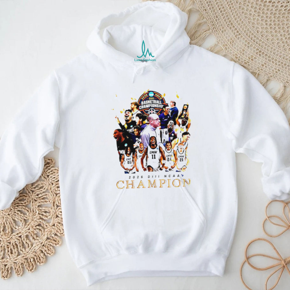 UMW 2026 DIII NCAA Basketball National Champions Commemorative T Shirt