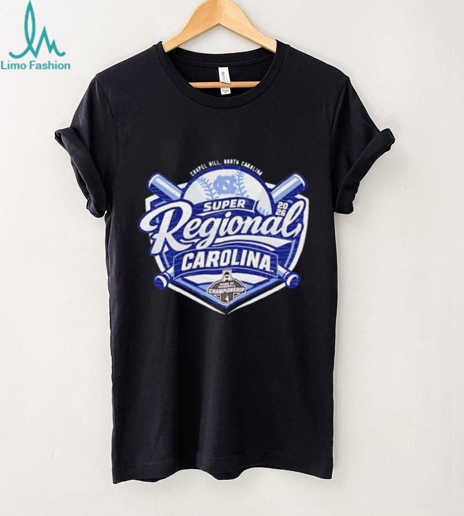 UNC Baseball Super Regionals 2026 shirt