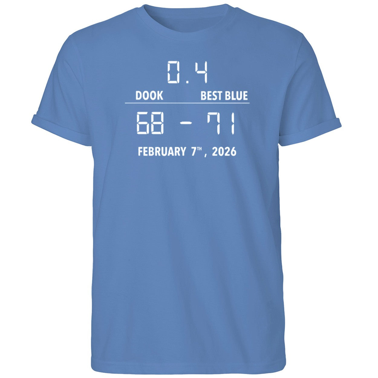 UNC Beat Dook .4 Seconds Feb 7th 2026 Shirt