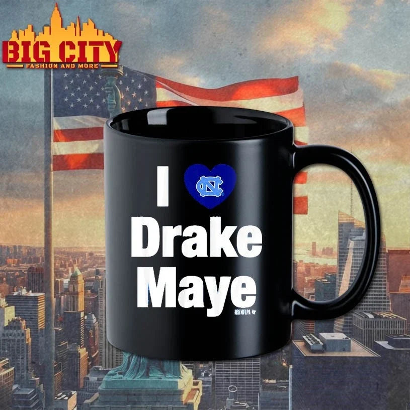 UNC Football I Heart Drake Maye t-shirt