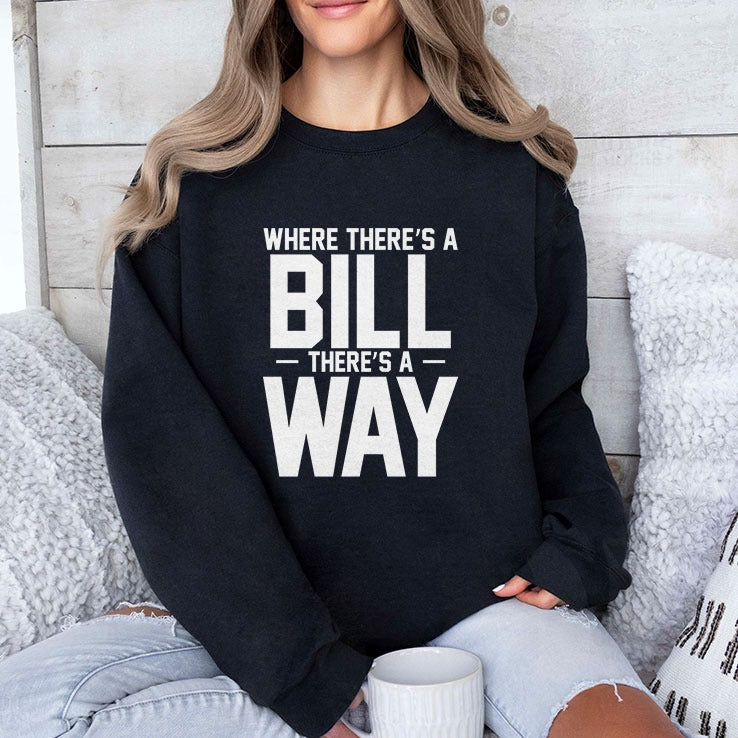 UNC Football Where There’s A Bill There’s A Way Shirt