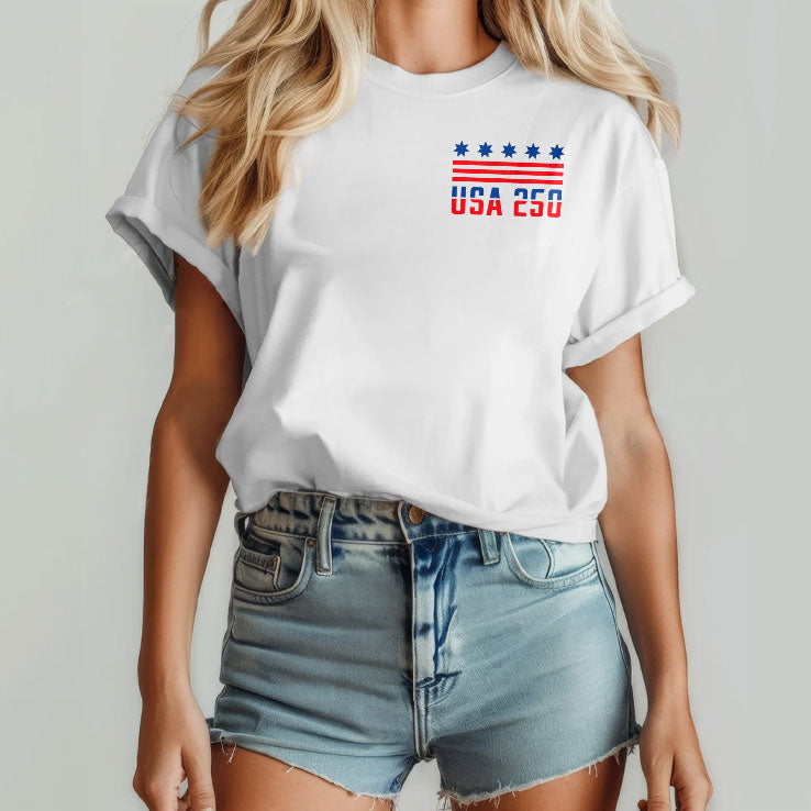 USA 250 Patriot America 250th Anniversary T Shirt