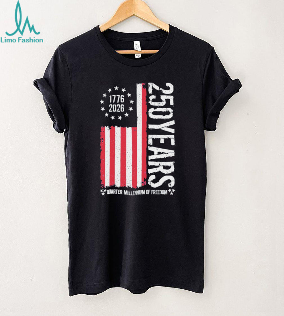 USA 250 Years Quarter Millennium of Freedom 1776 2026 T Shirt