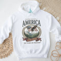 USA 250 Years of Freedom Eagle Mountain T Shirt