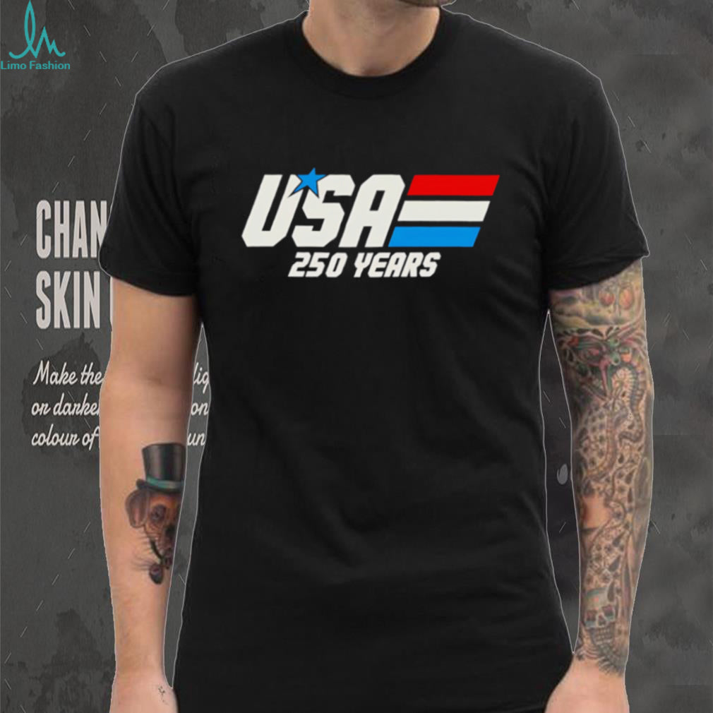 USA 250 years Racing logo shirt