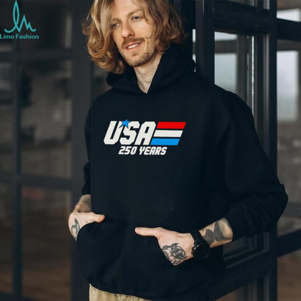 USA 250 years Racing logo shirt