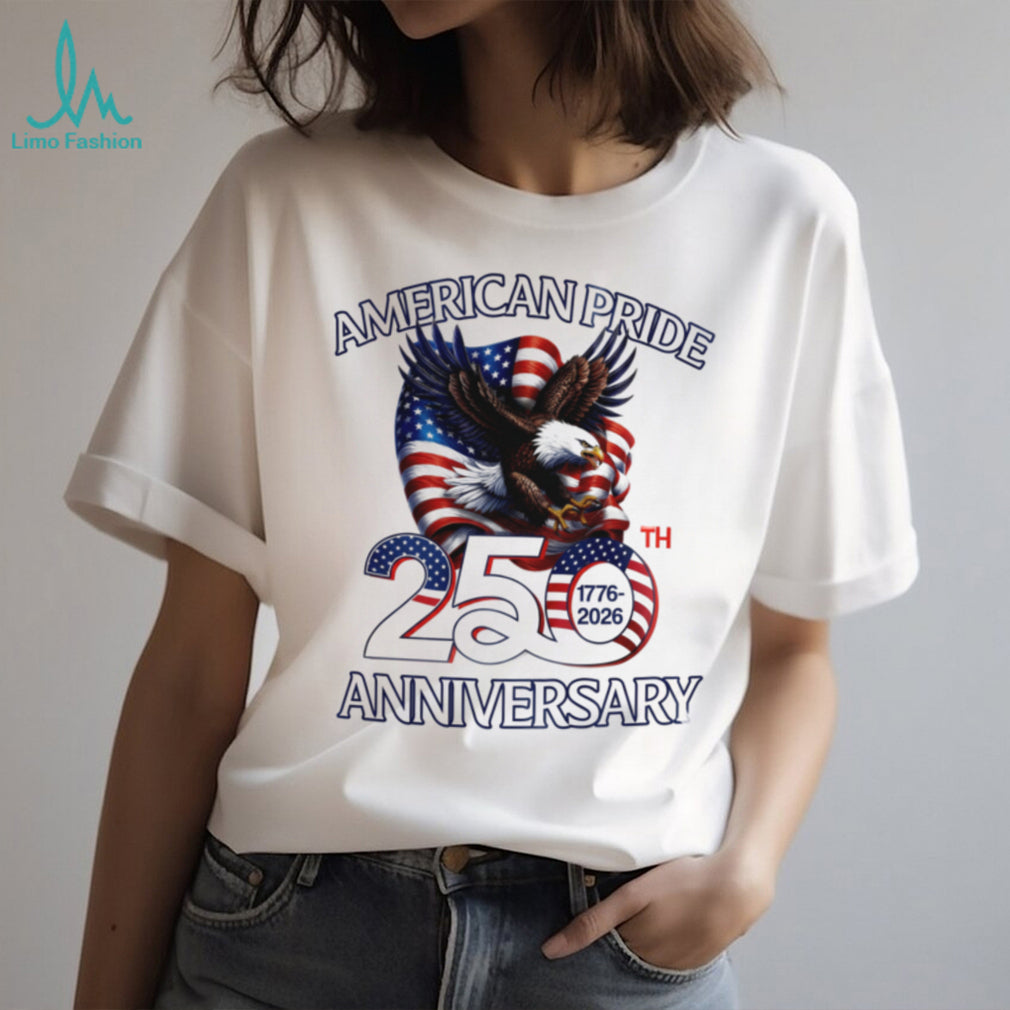 USA 250th Anniversary 1776 2026 American Pride Eagle T Shirt