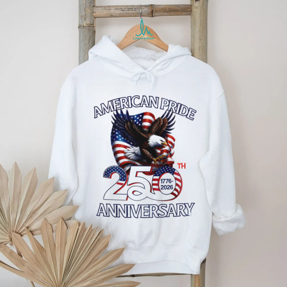 USA 250th Anniversary 1776 2026 American Pride Eagle T Shirt
