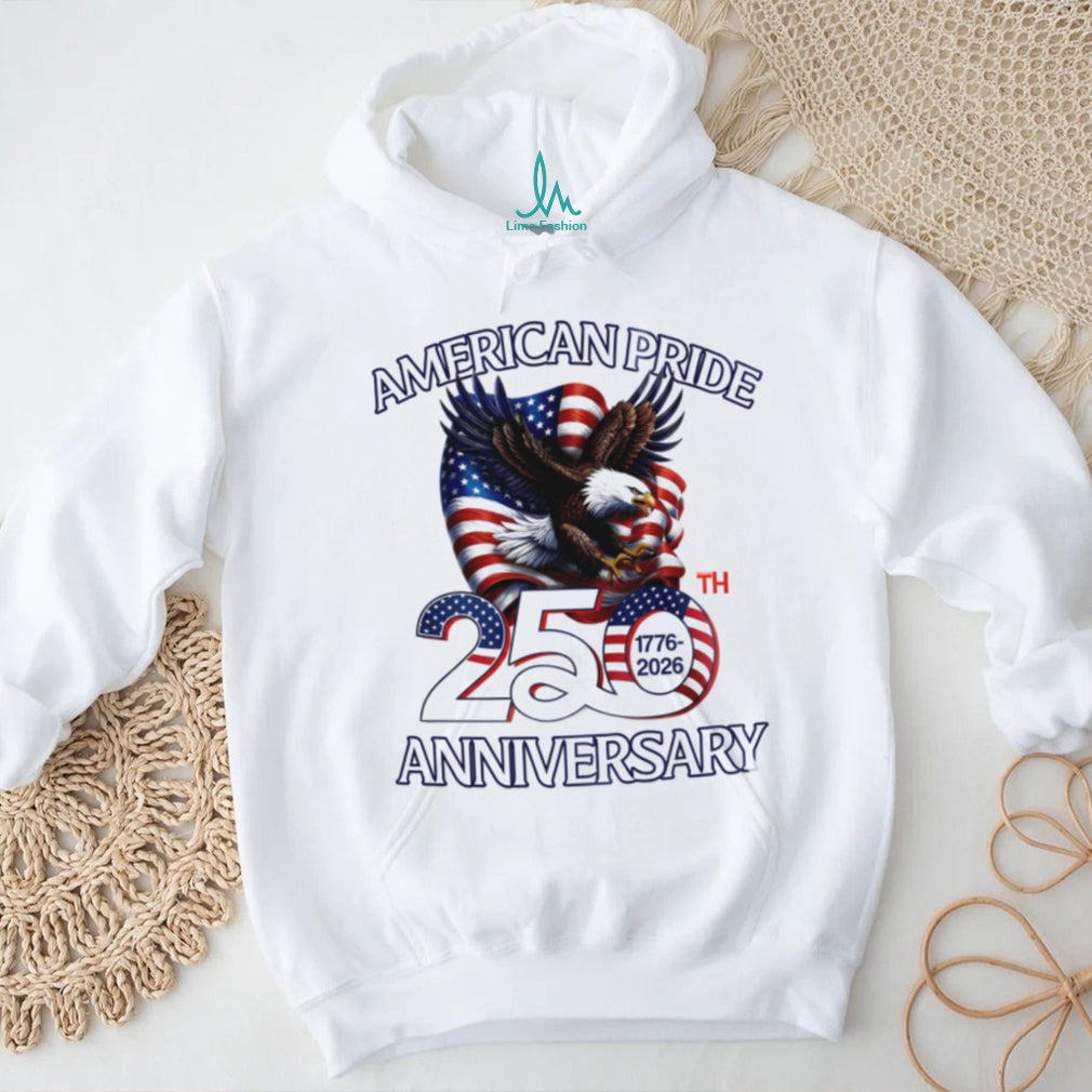 USA 250th Anniversary 1776 2026 American Pride Eagle T Shirt