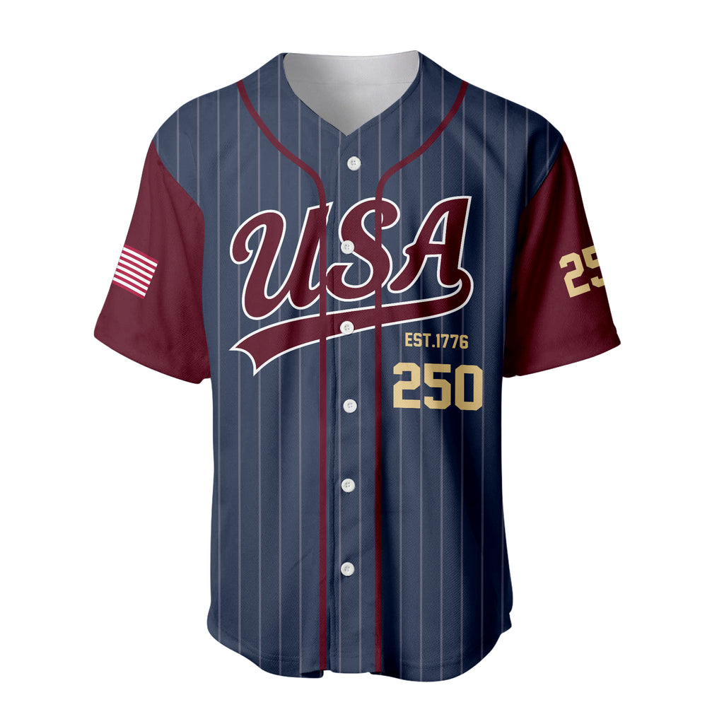 USA 250th Anniversary Baseball Jersey
