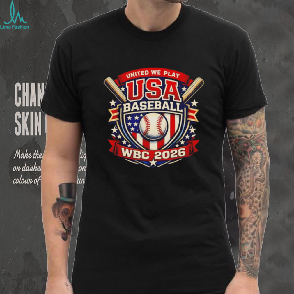 USA Baseball WBC 2026 United We Play Tournament T Shirt