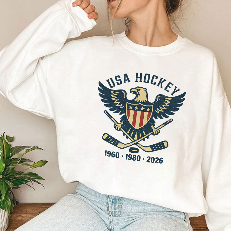 USA Hockey Eagle 1960 1980 2026 Shirt