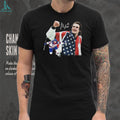 USA Hockey National Team Star Player Celebration Signature Graphic T Shirt