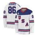 USA Jack Hughes Hockey Jersey