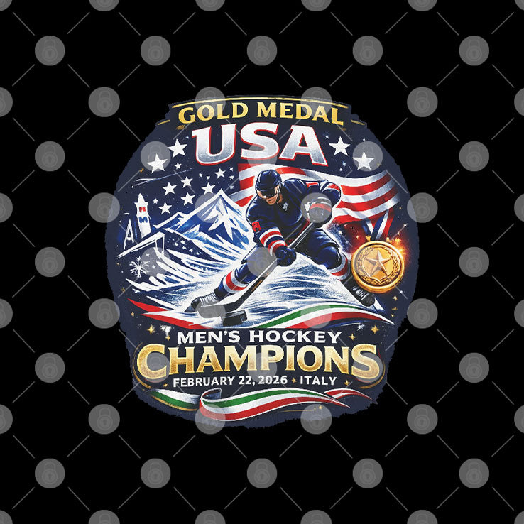 USA Men’s Hockey Gold Medal Champions 2026 Shirt