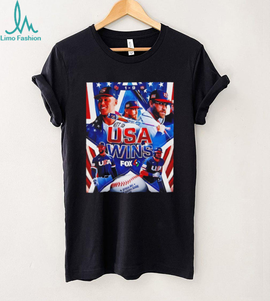 USA Wins World Baseball Classic 2026 Team USA Stars & Stripes T Shirt