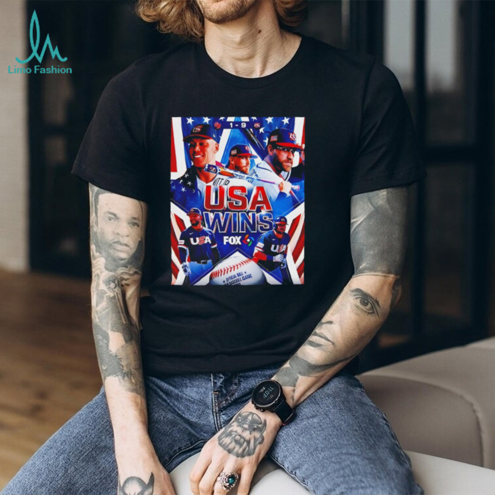 USA Wins World Baseball Classic 2026 Team USA Stars & Stripes T Shirt