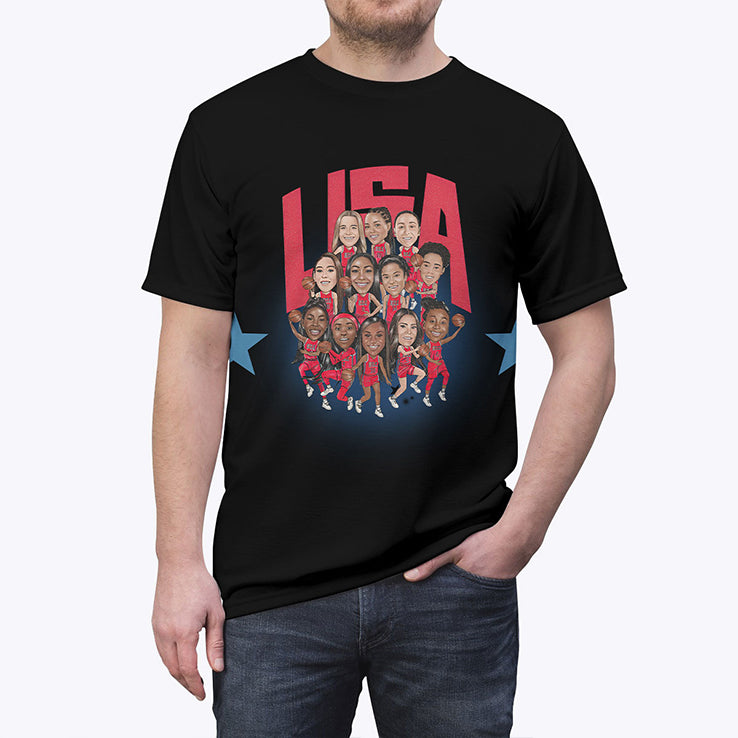 USA Women’s Olympic Basketball Roster T Shirt