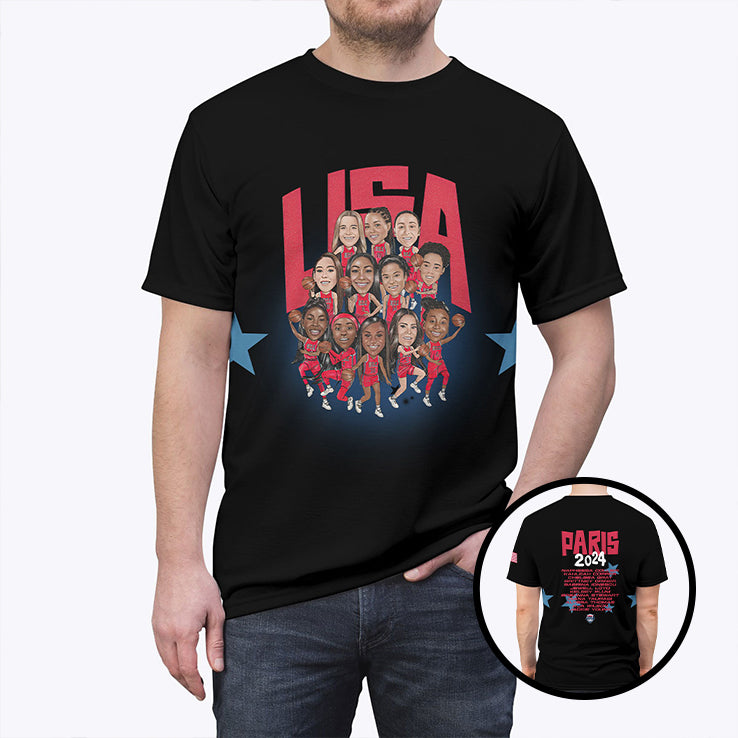 USA Women’s Olympic Basketball Roster T Shirt
