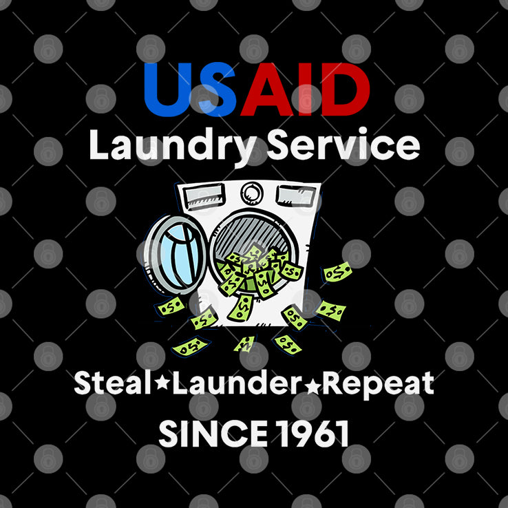 USAID Laundry Service Steal Launder Repeat Since 1961 Shirt