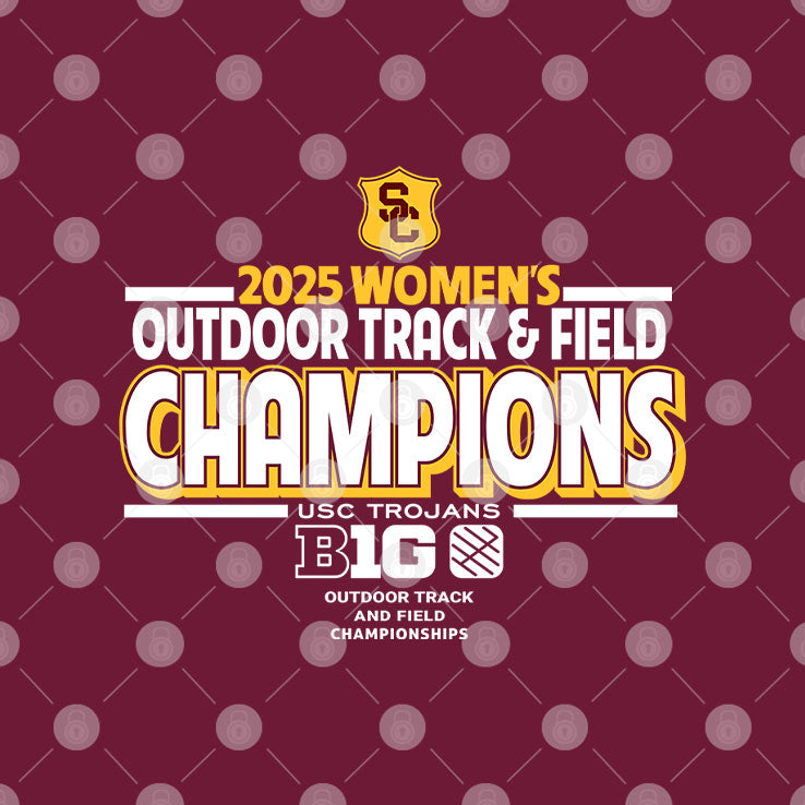 USC Trojans 2025 Women’s Track & Field Champions T Shirt