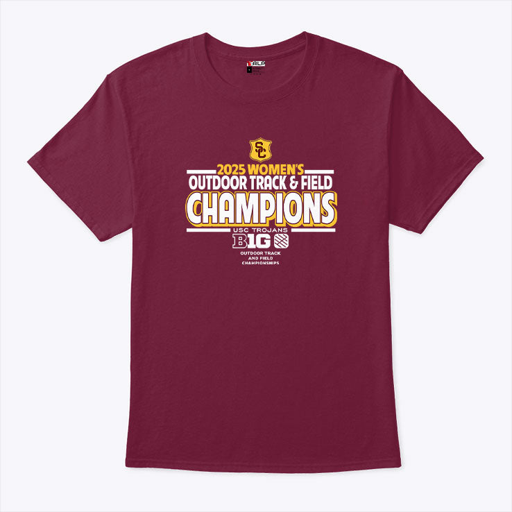 USC Trojans 2025 Women’s Track & Field Champions T Shirt