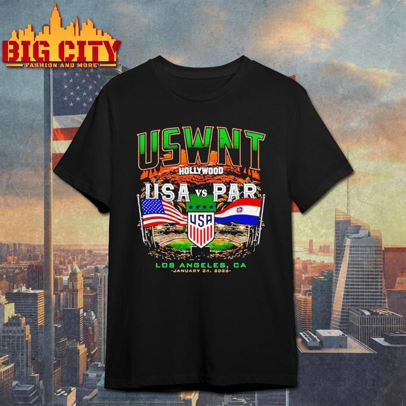 USWNT Vs Paraguay 2026 Hollywood UFC Shirt