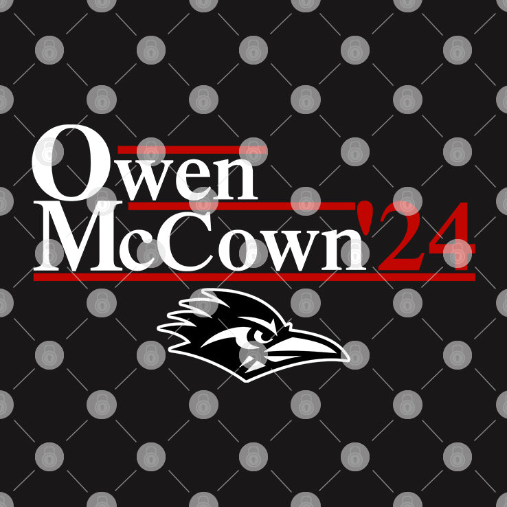 UTSA Roadrunners Owen McCown 2024 Shirt
