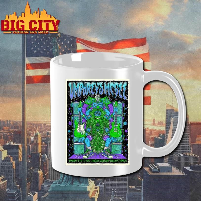 Umphrey’s McGee Boulder Colorado 2026 Shirt