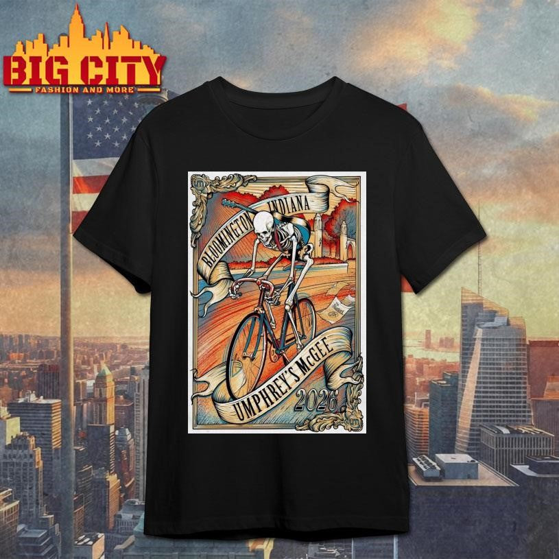 Umphrey’s McGee Event Bloomington IN On Jan 29 2026 Poster Shirt