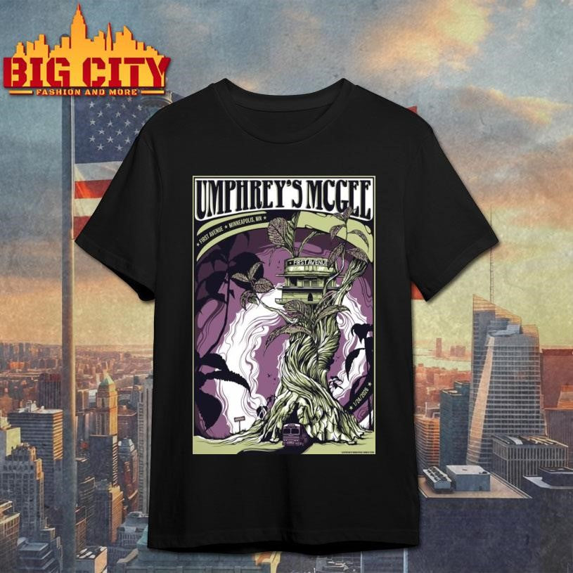 Umphrey’s McGee Minneapolis, MN January 24 2026 Concert Poster Shirt