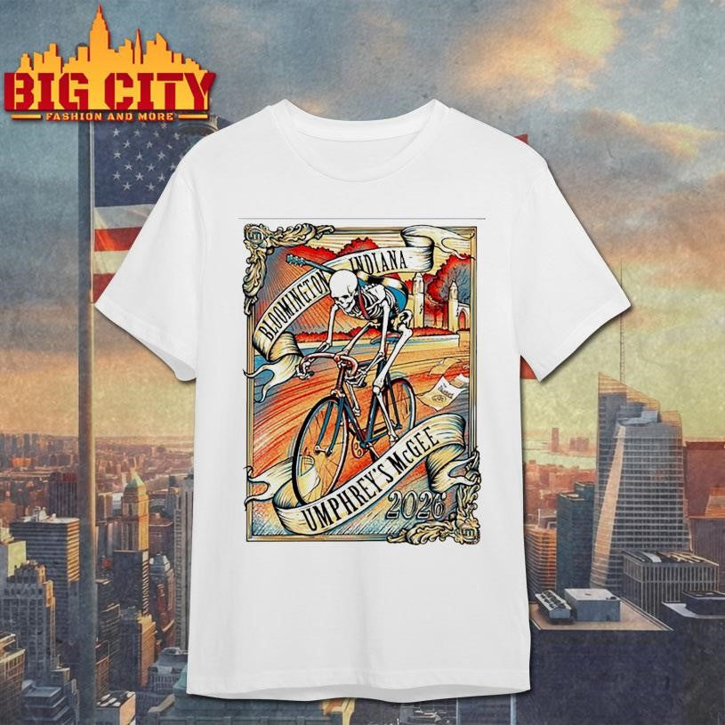 Umphrey’s McGee The Bluebird In Bloomington IN Jan 29 2026 Shirt
