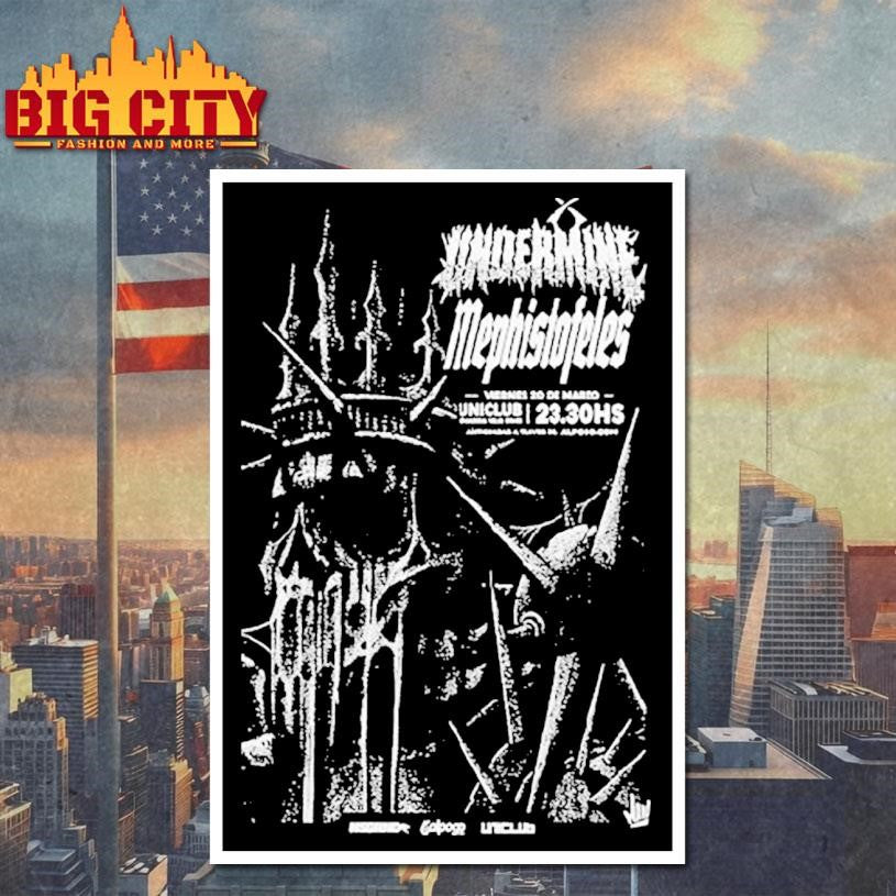 Undermine Mephistofeles Uniclub March 20 2026 Shirt