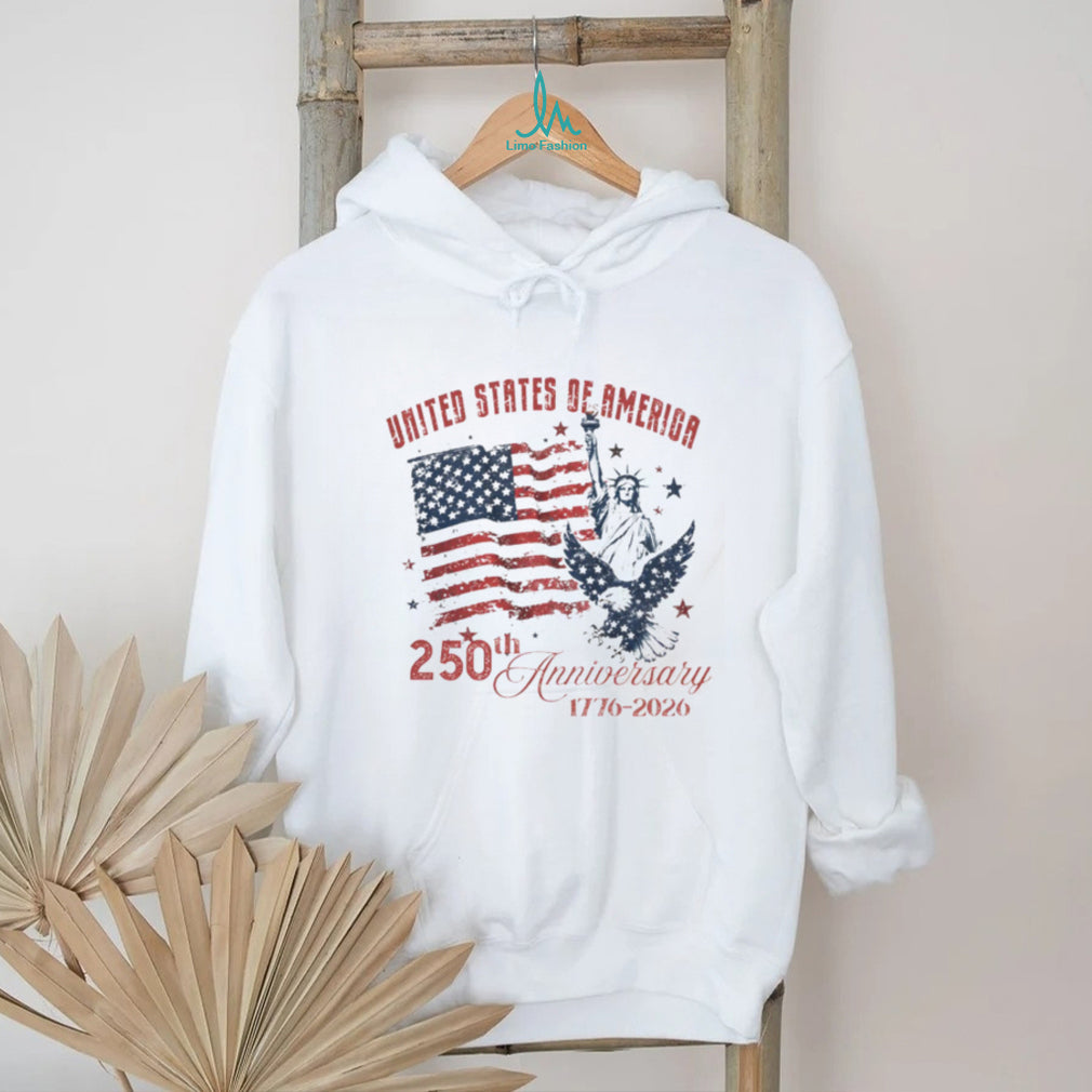 United States of America 250th Anniversary 1776 2026 Liberty Eagle T Shirt