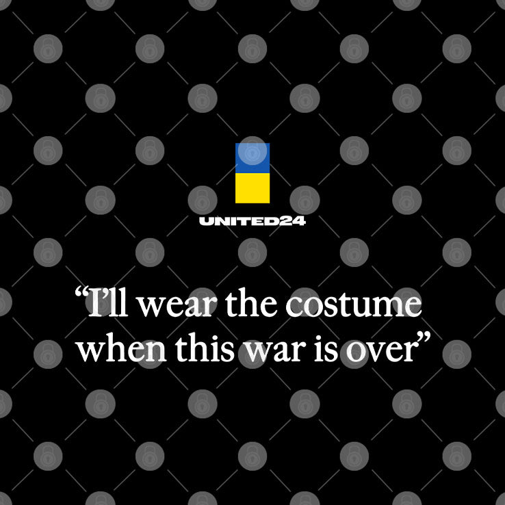 United24 I’ll Wear The Costume When This War Is Over Shirt