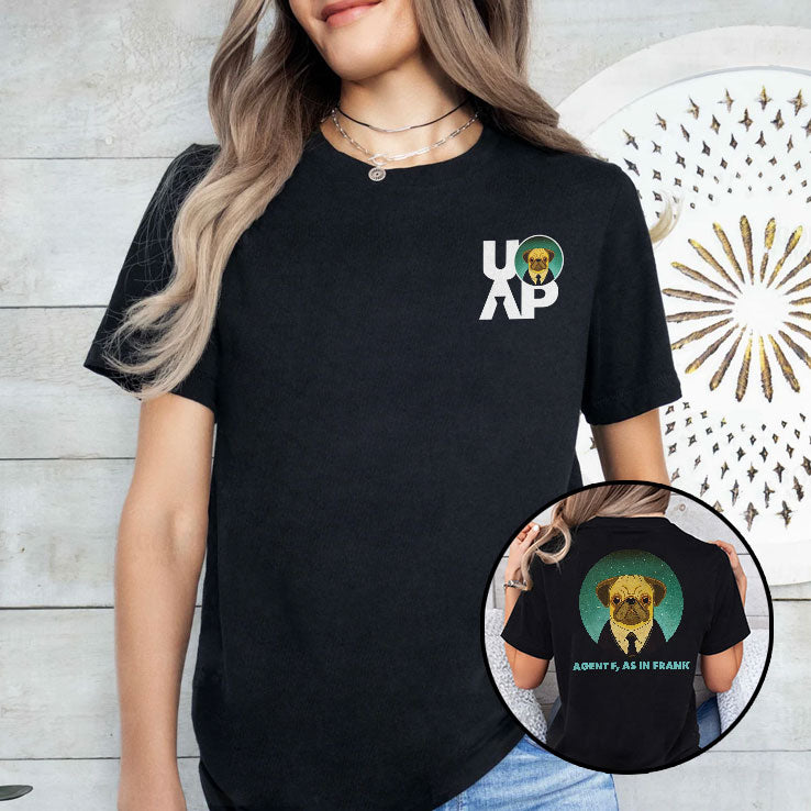 Universal Orlando UOAP Parody Agent Frank Men In Black T Shirt