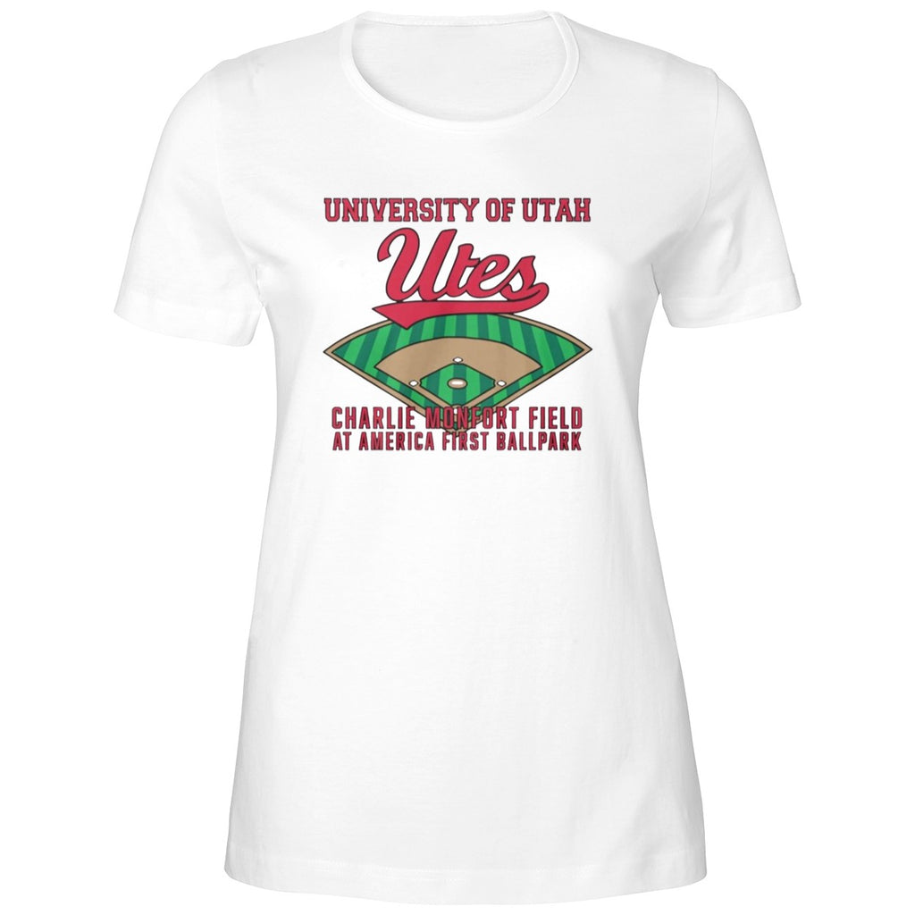 University Of Utah Utes Charlie Monfort Field At America First Ballpark Shirt