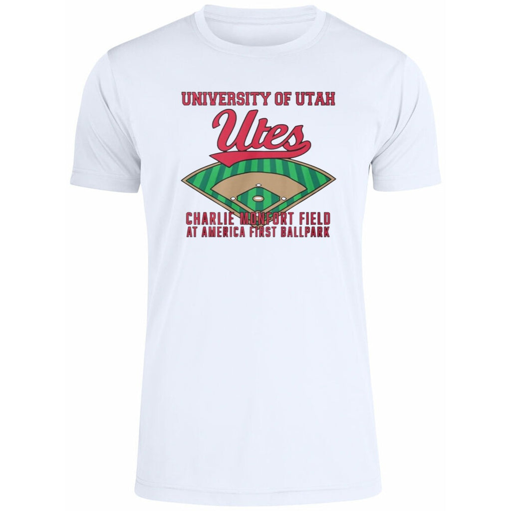 University Of Utah Utes Charlie Monfort Field At America First Ballpark Shirt