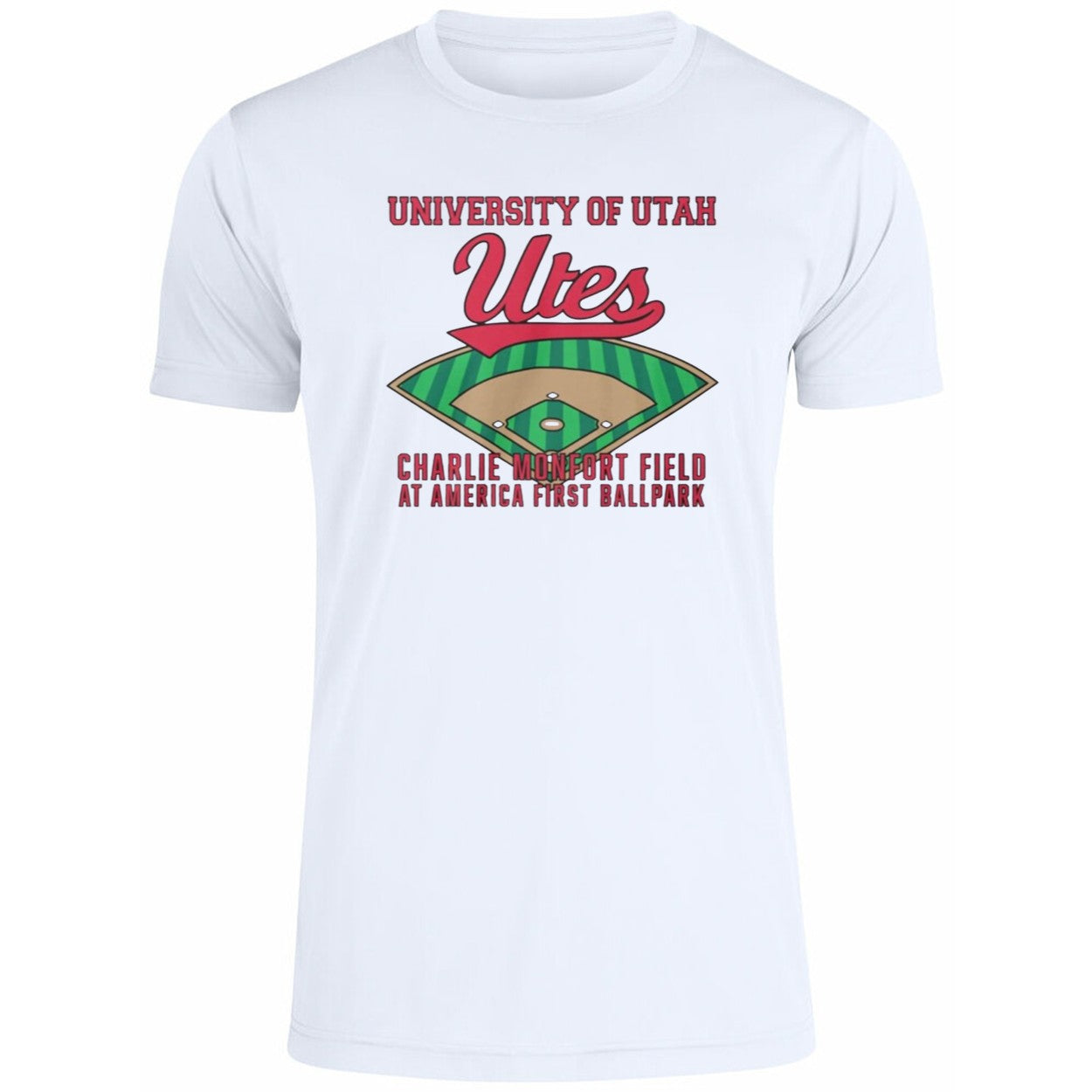 University Of Utah Utes Charlie Monfort Field At America First Ballpark Shirt