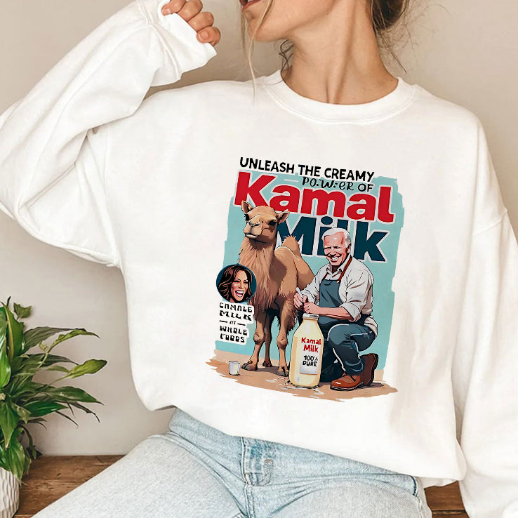 Unleash The Creamy Power Of Kamal Milk Shirt
