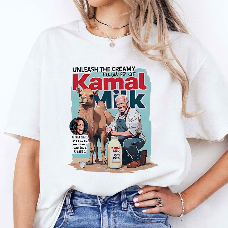 Unleash The Creamy Power Of Kamal Milk Shirt