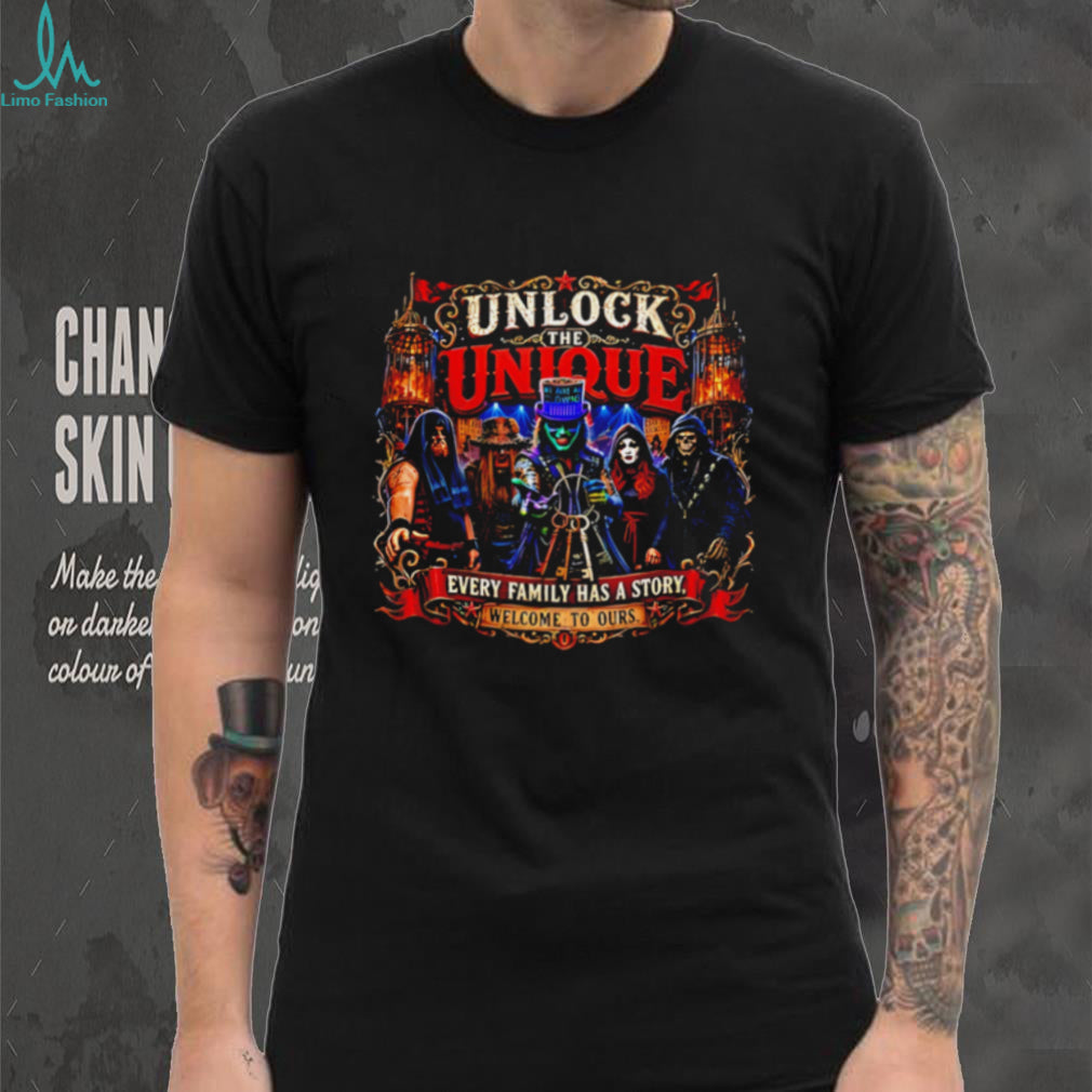 Unlock the unique every family has a story welcome to our shirt