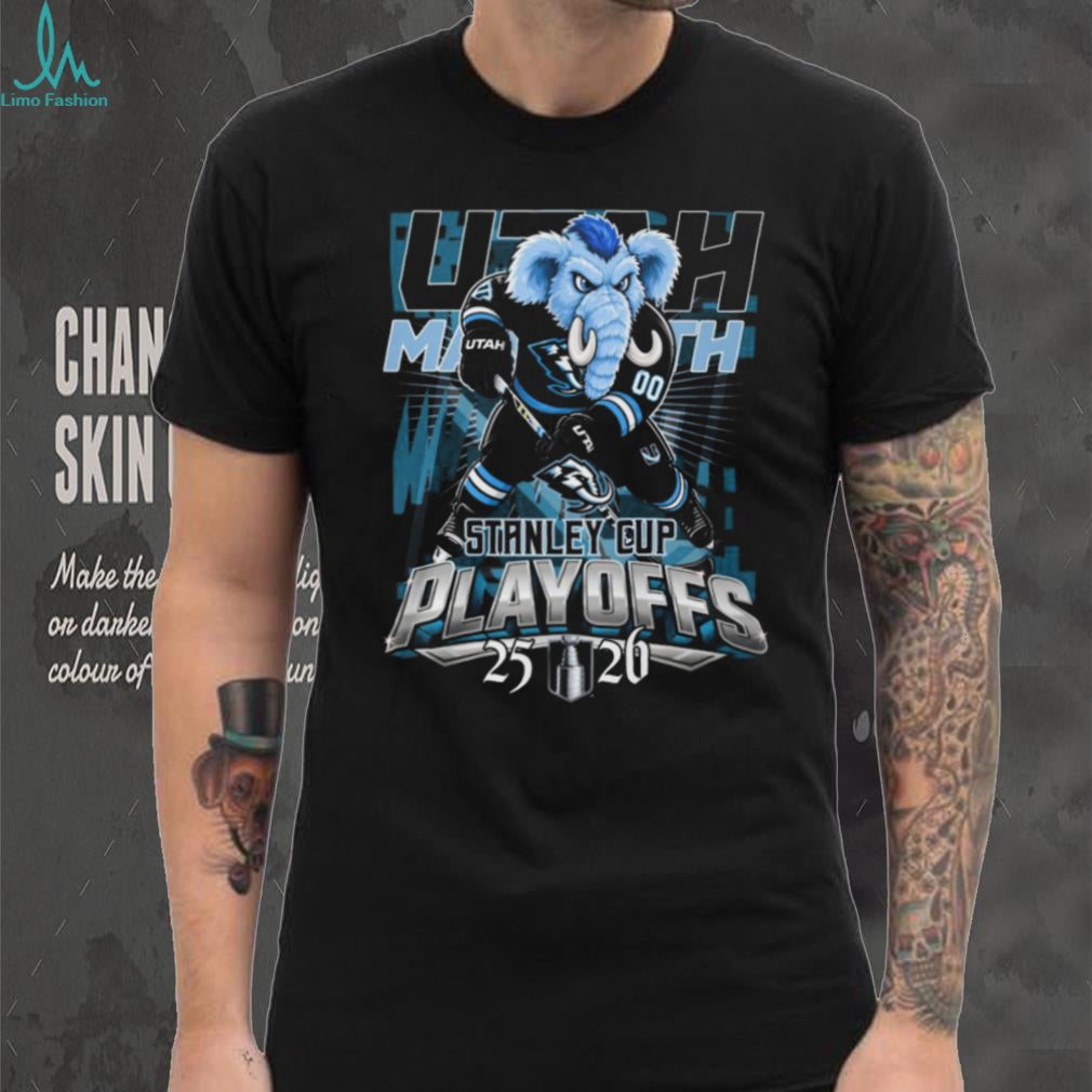 Utah Mammoth Stanley Cup Playoffs 2025 2026 Hockey T Shirt