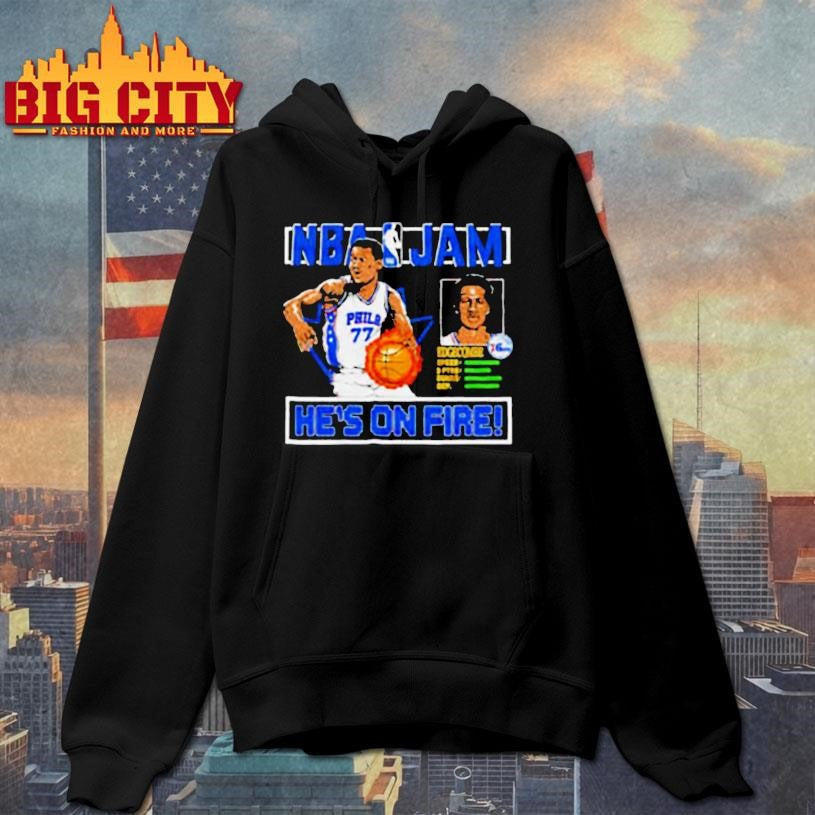 VJ Edgecombe Philadelphia 76ers NBA Jam Shirt