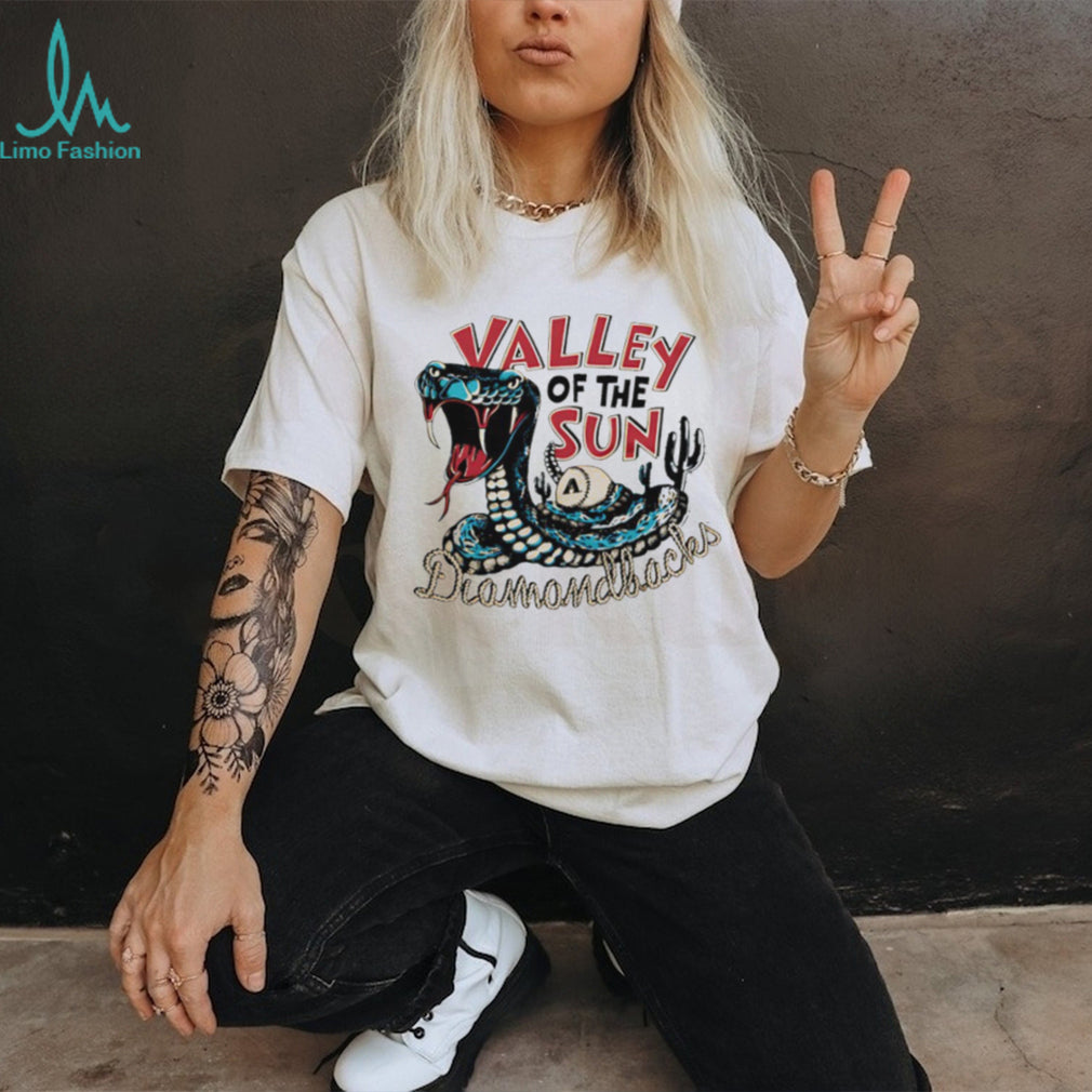 Valley of the Sun Arizona Diamondbacks Snake Graphic T Shirt