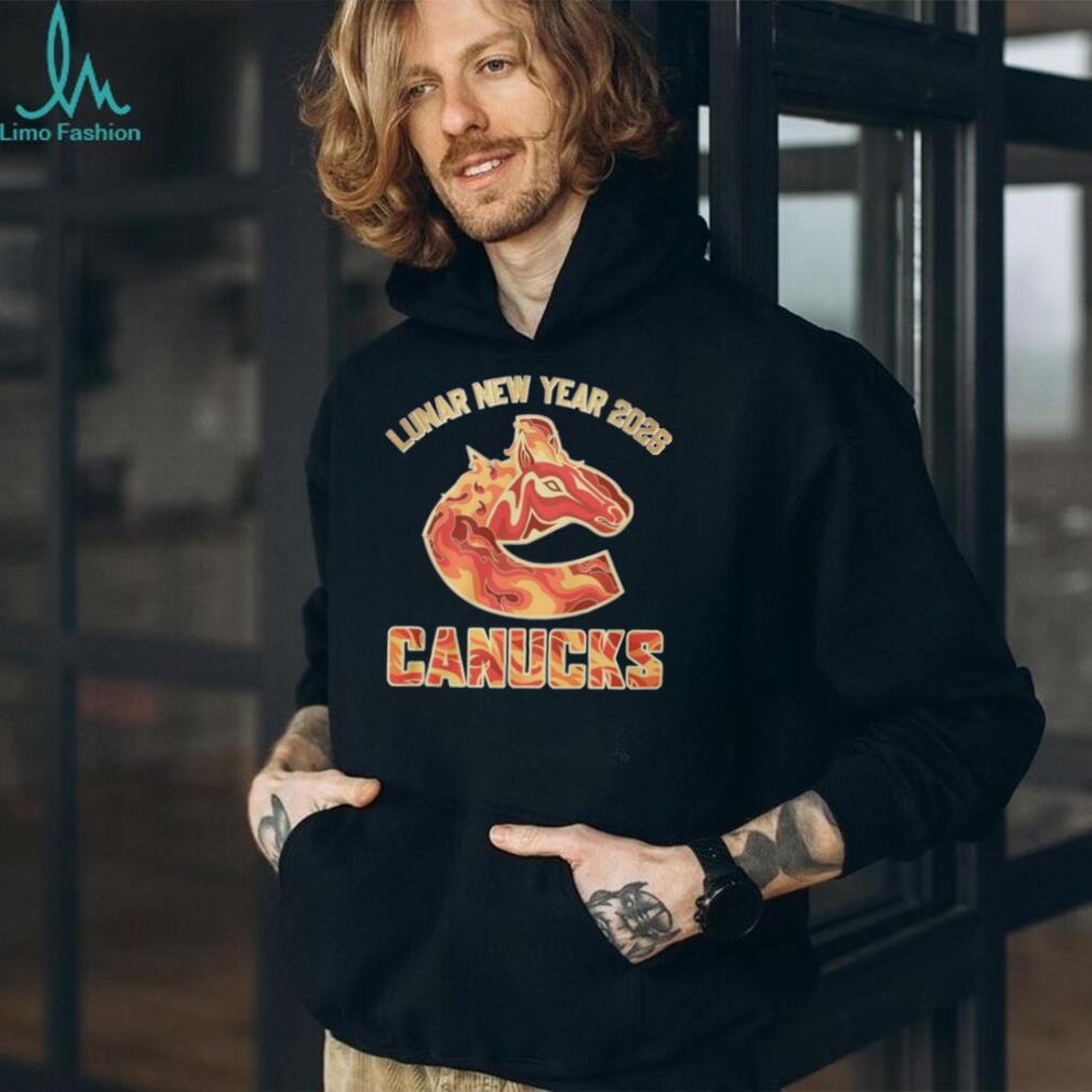 Vancouver Canucks Lunar New Year 2026 Year of the Horse T Shirt