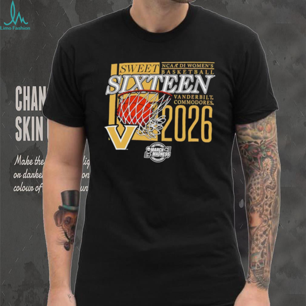 Vanderbilt Commodores Women’s Basketball Sweet SixT shirtn 2026 Shirt