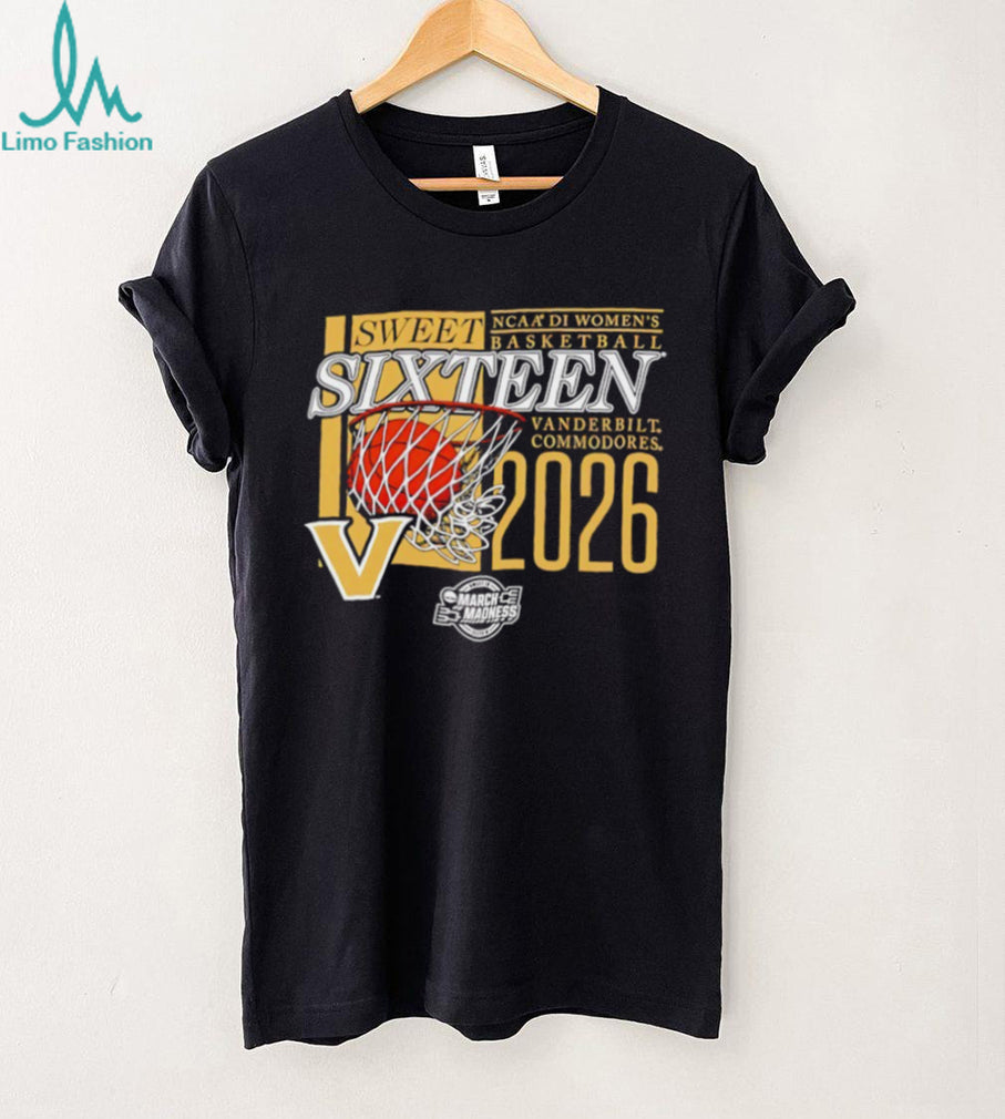Vanderbilt Commodores Women’s Basketball Sweet SixT shirtn 2026 Shirt