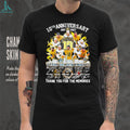 Vegas Golden Knights 10th Anniversary Team Signature Tribute T Shirt